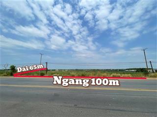 Bán đất mặt tiền siêu đẹp trần phú, thạnh tân, tp. tây ninh, dt 100m x 65m, giá 35 tỷ