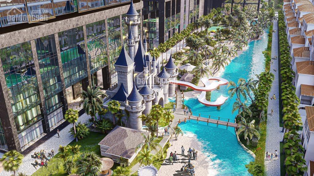 Căn hộ có bể bơi sân vườn xuất hiện tại hà nội, sunshine crystal river, 240m2, view hồ tây sân golf