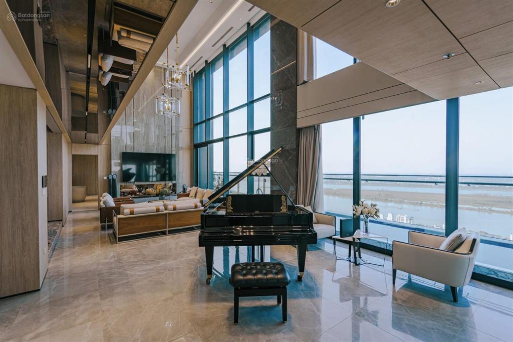 Mở bán penthouse noble crystal tây hồ 288m2 có bể bơi sân vườn riêng 72m2, view hồ tây sông hồng