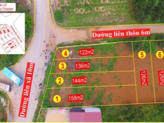 Bán lô đất trục chính xã yên lạc, như thanh cách chợ tân long chỉ 100m kinh doanh bất chấp