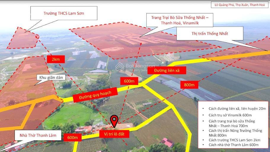 Chỉ với 100tr sở hữu ngay một lô đất bám trục liên thôn tại thọ xuân thanh hóa
