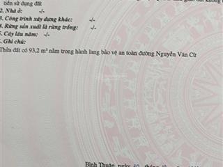 Bán đất nguyễn văn cừ, thị trấn thuận nam, giá 4,8 triệu / m2, 330 m2