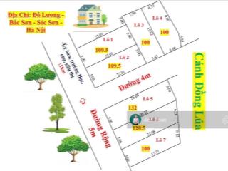 Đất ven đô thị vệ tinh hà nội chỉ 850tr/100m2 thổ cư tiền năng tăng giá mạnh