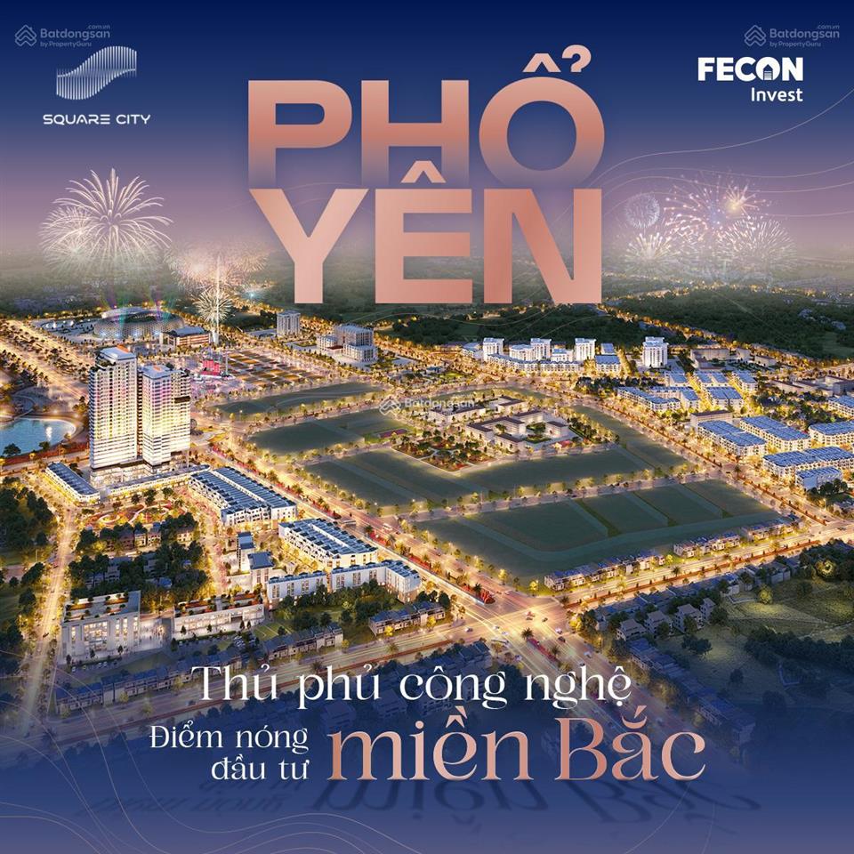 Phòng kinh doanh cđt fecon kình gửi quý khách hàng 50 suất ngoại giao ưu đãi dự án square city