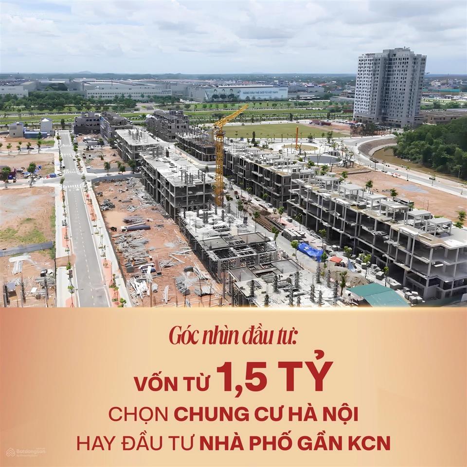 Nhà phố, shophouse homie city là dự án đáng mua, đầu tư nhất phổ yên, vì sao?