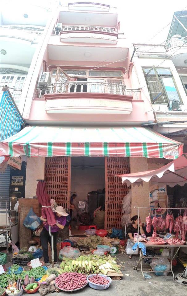 Bán nhà mt chợ sơn kỳ, 4x17m, 3 lầu, đang cho thuê 25tr, tân phú. giá 11tỷ500tr