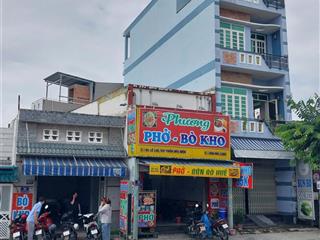 Bán nhà mặt tiền lê lợi, tt hốc môn, 6.15x18m, nhà c4, kd mua bán mọi ngành nghề. 7ty6