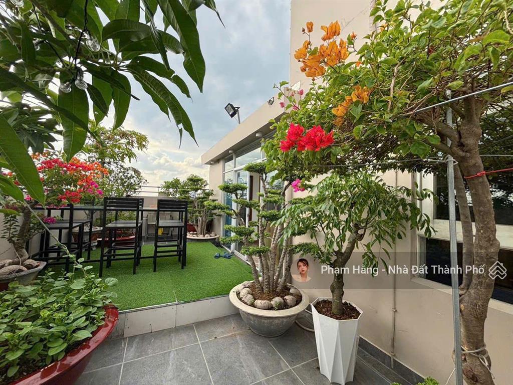 Bán căn hộ penthouse biệt lập 180m² chung cư thạnh lộc, quận 12