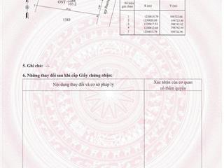 Chính chủ bán gấp lô đất full thổ, xã hưng thuận, trảng bàng gần chợ cầu xe, 103.2m2, giá 560 triệu