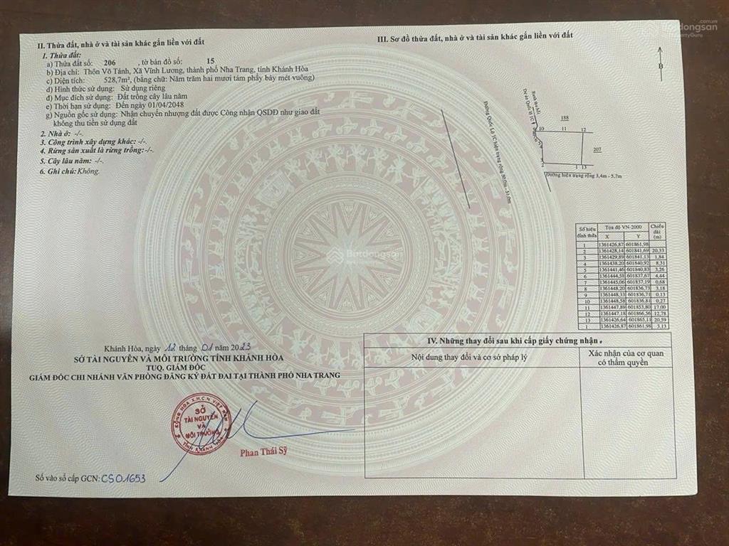 Lô góc mặt tiền đường 2/4 bắc nha trang, ngang 21m full thổ giá chỉ 23 triệu/m2 (rẻ hơn thị trường)