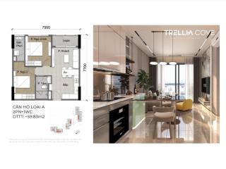 Căn hộ mizuki park trellia cove không gian sống biệt lập giữa lòng nam sài gòn  dt 60  81m2