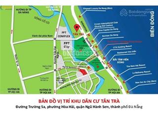 Bán đất biển đường trần văn hai, ngũ hành sơn, đà nẵng, giá tốt, diện tích lớn, kinh doanh
