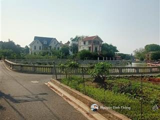 Bán 150m2 xóm 6 đông dư gia lâm , ô tô thông gần hồ điều hoà siêu đẹp