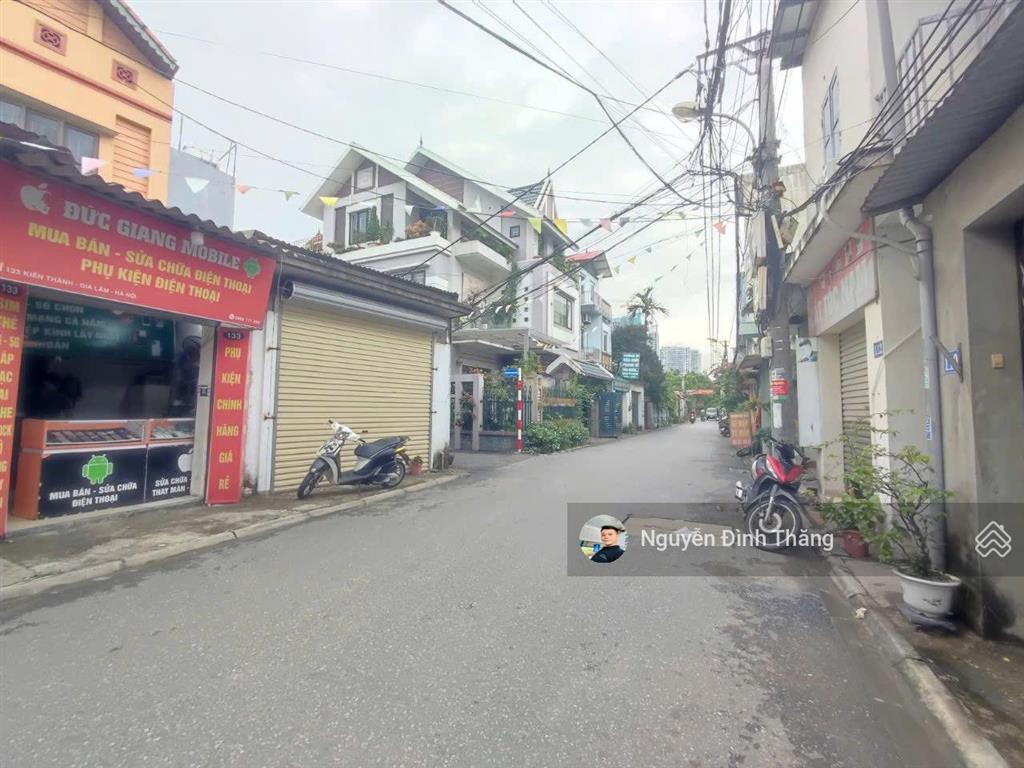 Bán 65m2 lô góc 2 mặt thoáng trục chính kinh doanh kiên thành, trâu quỳ, gia lâm