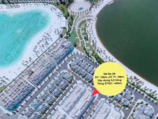 Bán 97m2 tmdv vinhomes ocean park gia lâm, xây thô 5 tầng đã hoàn thiện