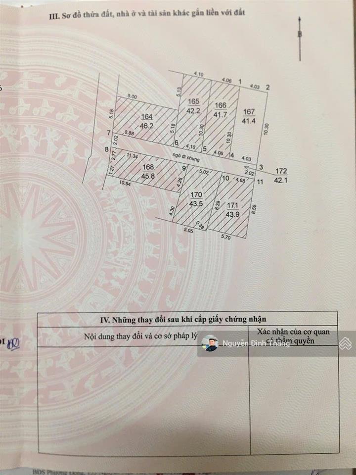 Bán 41.4m2 đất kim hồ lệ chi gia lâm giá chỉ 2.4 tỷ