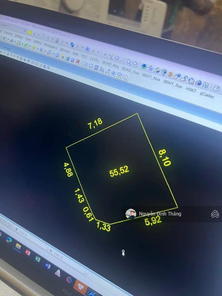 Bán lô góc 2 mặt thoáng ngô xuân quảng, trâu quỳ, gia lâm. dt 55.5m2