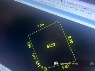 Bán lô góc 2 mặt thoáng ngô xuân quảng, trâu quỳ, gia lâm. dt 55.5m2