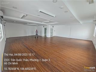 Tòa nhà văn phòng đường võ thị sáu, quận 3, 1.700m2 sàn hầm 8 lầu cho thuê & bán 170 tỷ