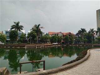 Bán gấp biệt thự kđt mới cầu bươu lô góc  qh view hồ giá đầu tư 370m2x 4 tầng