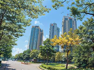 Ra hàng 1pn đồ cơ bản the zen gamuda view bể bơi, sân vườn.  0969 868 ***