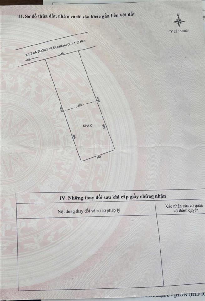Bán nhà kiệt trần khánh dư, 141 triệu/m2, dt 131m2. đà nẵng. đang có doanh thu 15 triệu/tháng