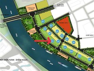 Bán đất mặt sông cổ cò dự án ngọc dương, 32,5triệu / m2, 260m2, điện ngọc, điện bàn, quảng nam