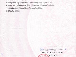 Bán đất kinh bắc  vị trí trung tâm, rẻ nhất thành phố bắc ninh