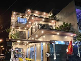 Bán căn nhà 3 tầng góc 2 mt đường sơn thuỷ 8. dt 128m2. ngang 8x16m