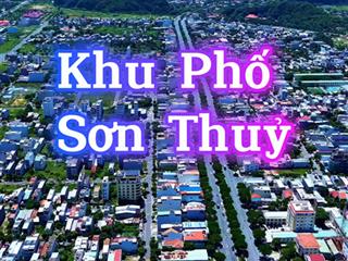 Chính chủ cần chuyển nhượng lô đất mt đường thuỷ sơn 6. dt 112m2  trục đường 7.5m