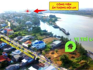 Bán lô đất 1528m2 đường nguyễn tri phương  tp hội an view sông 2 mặt tiền phù hợp làm khách sạn