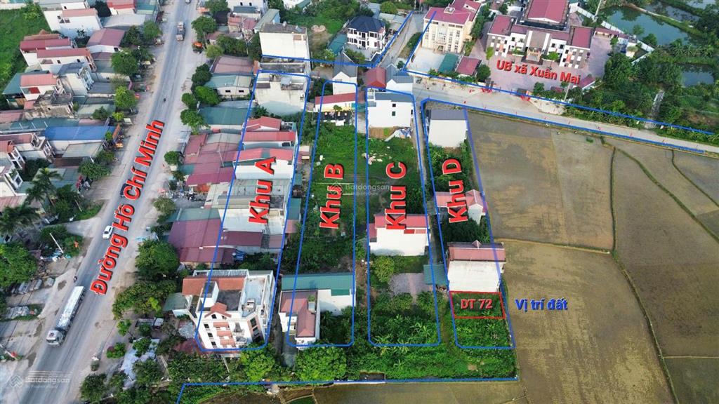 Bán gấp lô đất tại chợ cá, dt 72m2, giá chỉ hơn 2 tỷ, sổ đỏ chính chủ, đất vuông vắn đẹp