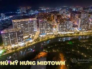Thay đổi kế hoạch bán gấp shop trệt mặt tiền khu midtown sầm uất phú mỹ hưng, giá tốt, chỉ 24 tỷ