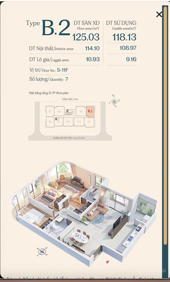Bán nhanh căn góc 2 mặt thoáng, diện tích lớn 125m2  3pn hotline 0907 006 ***