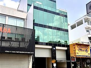 Bán tòa nhà tmdv 541 lạc long quân, p. 10, tân bình, 8 x 21m, hầm 6 lầu, hđt 143tr/th, giá 60 tỷ