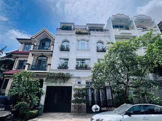Biệt thự khu compound 24/24 .357a nguyễn trọng tuyển, dt 9x15m  4 tầng, thang máy , giá 49 tỷ tl