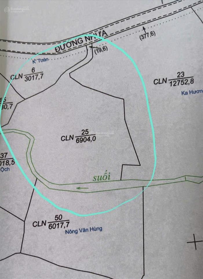 Chính chủ cần bán 6.300m2 đất view đẹp, có suối. mua 2,7 tỷ bây giờ bán 2 tỷ