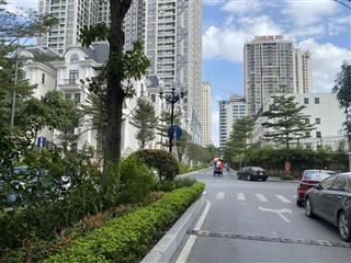Cho thuê liền kề khu đô thị mon city mỹ đình diện tích 120m2 x 4 tầng, mặt tiền 6m giá 65 tr/th