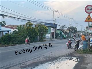 Chính chủ bán gấp nhà mặt tiền tỉnh lộ 8 phú hòa đông, tp.hcm dt 8 x 71,6 m full thổ cư.