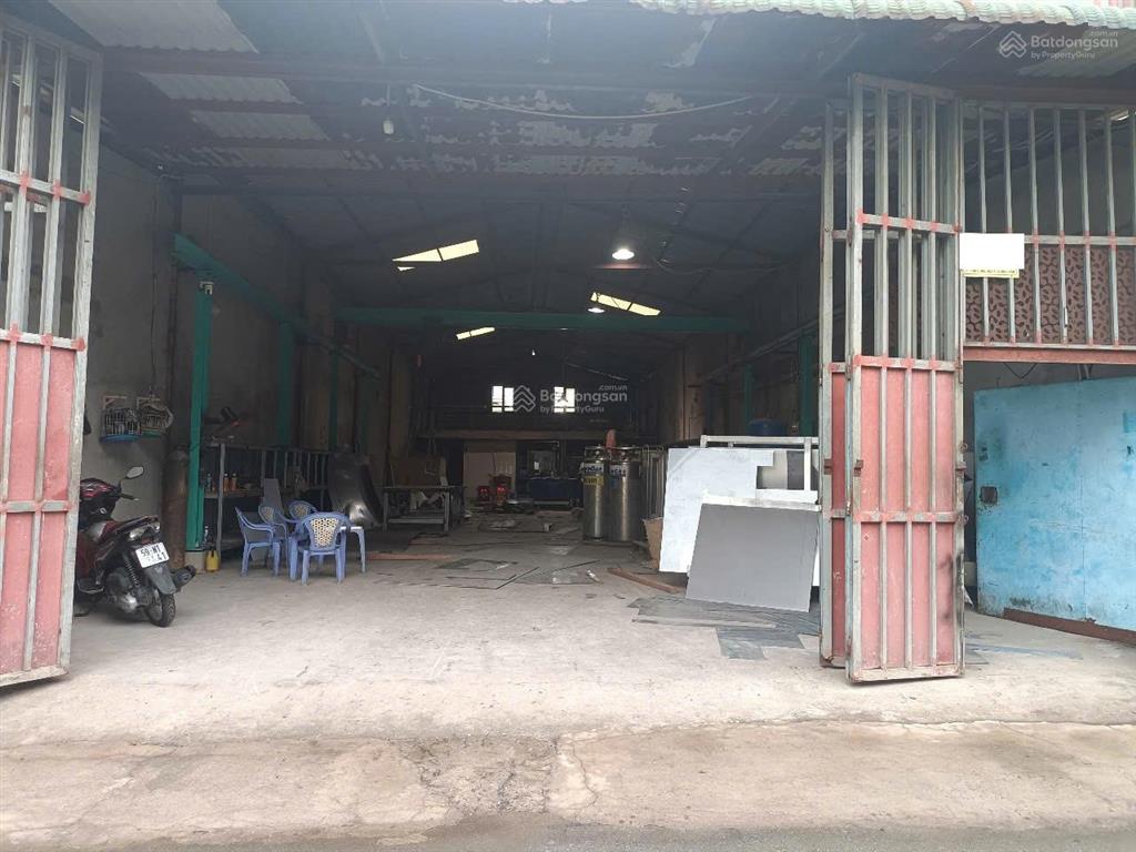 Bán đất tặng nhà xưởng 280m2/15.5 tỷ mặt tiền bình tân