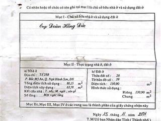 Bán đất nguyễn văn thoại, nở hậu 6.8m, phù hợp xây homestay
