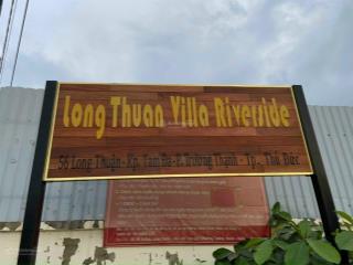 Cần bán lô đất trục thông long thuận villa riverside, p. trường thạnh, gần sông tắc,vinhomes quận 9
