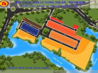 1 lô duy nhất 52.4m2. kdc long thuận villa riverside, p. trường thành, gần sông tắc, gần vinhomes