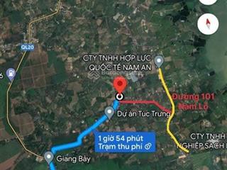 Chính chủ bán 2 lô liền kề full hồng, 1081m2. túc trưng, định quán, đồng nai, cách ql20 chỉ 2.4km