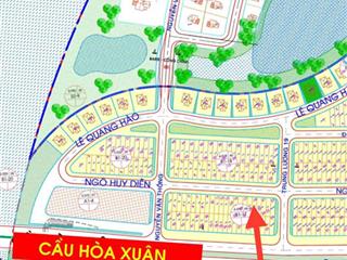 Bán 200m2(10x20), mt ngô huy diễn, phường hoà xuân, tp. đà nẵng .