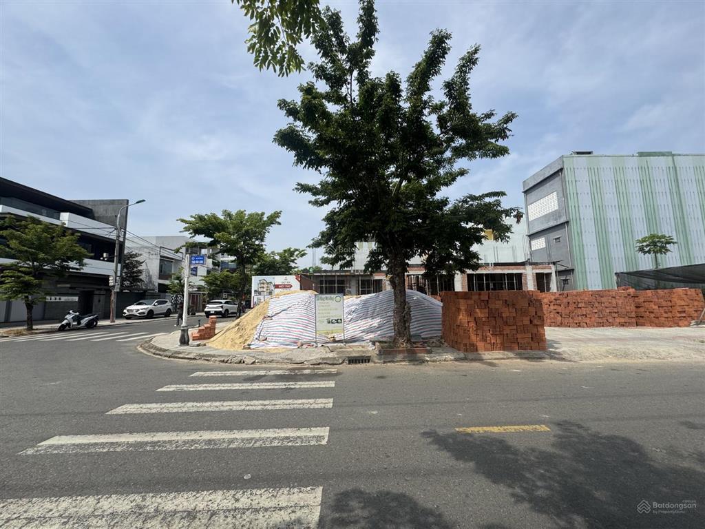 Bán lô góc 2mt siêu vị trí kinh doanh, lê ấm và thái văn lung, p. hoà xuân, q.cẩm lệ, 172m2, 18ty