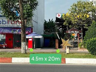 Bán đất mặt tiền hùng vương p6 tp tân an, kinh doanh cực tốt