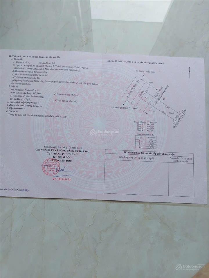 Bán toà nhà mặt tiền châu thị kim, p7, tp tân an