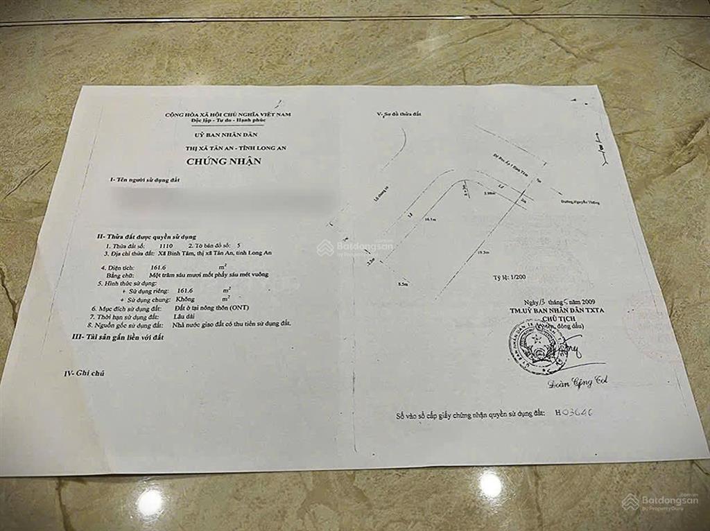Bán lô góc 2 mặt tiền đường đinh viết cừu và đường số 2 kdc bình tâm