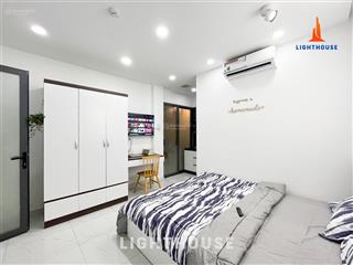 Studio full nt  ngay chợ bà chiểu, lê quang định, ngã tư hàng xanh